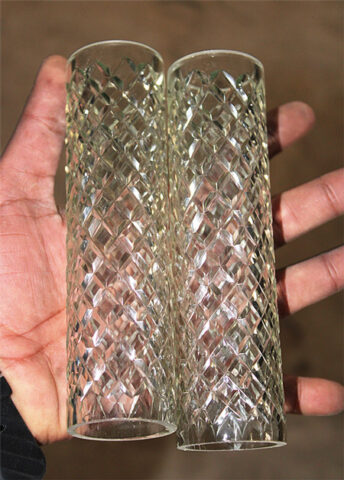 Crystal Diamond-cut pattern Piece for Chandeliers