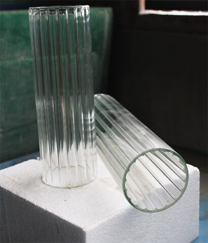 Modern Decorative Hollow Glass Tubes Rods