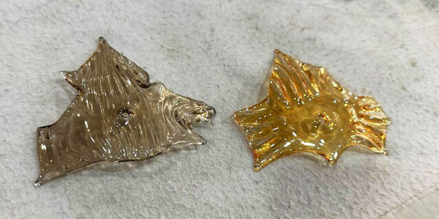 Handmade Decorative Glass Leaves (Lighting Accessory)