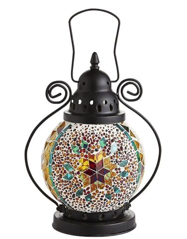 Rajasthani Handcrafted Decorative Mosaic Lantern Lamp