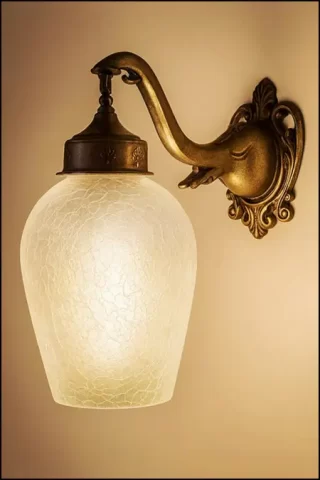 Royal Fancy Color Hand Loom Fabric Round Shade Wall Mount Pendent Wall Lamp