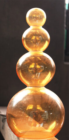 Glass Flower Vase Glass Plant Container Decorative Vase Desktop Vase