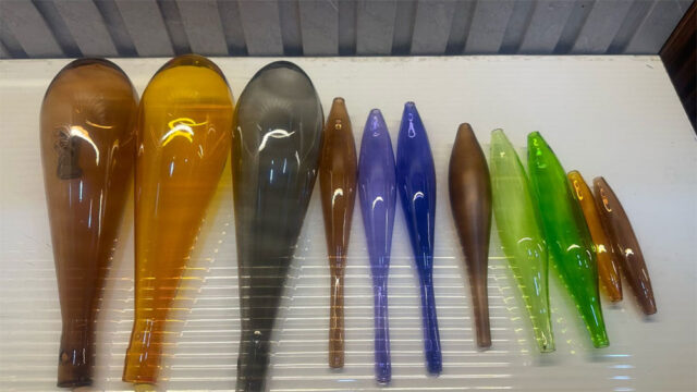 Multicolored Chandelier Teardrop Dangles