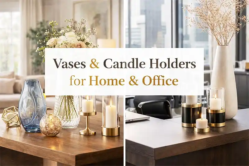 Decoration Trends in Vases & Candle Holders