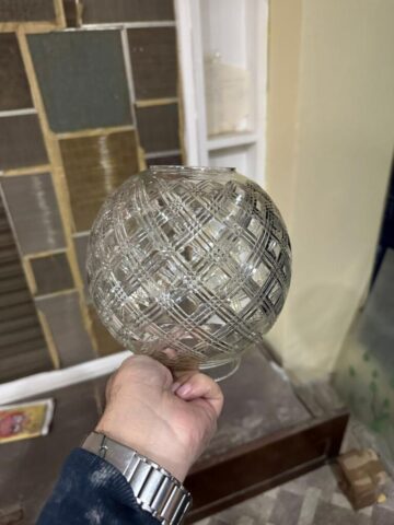 Crystal Glandore Rose Bowl Vase
