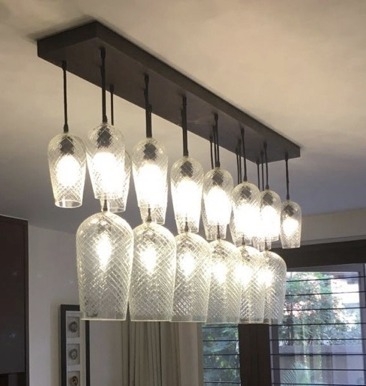 Modern Hanging Pendant Linear Lights