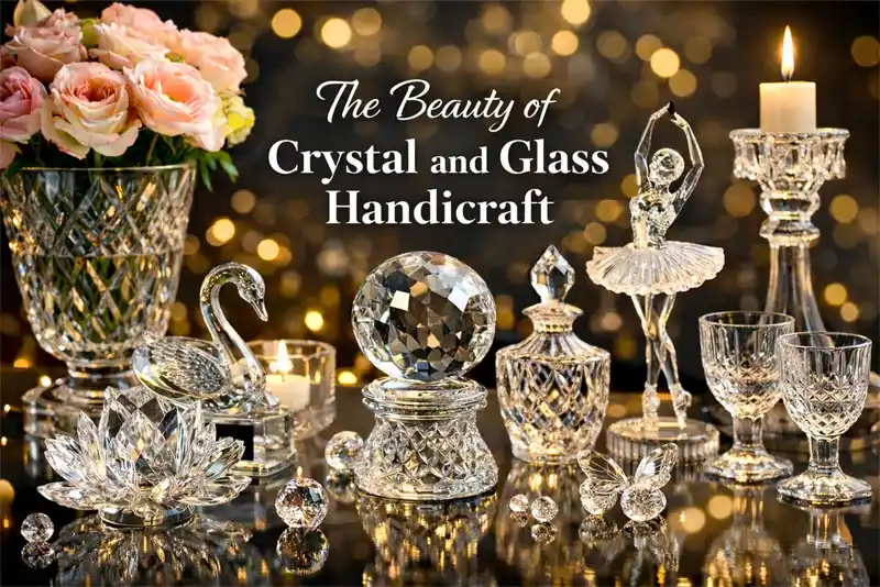 Beauty of Crystal and Glass Handicraft